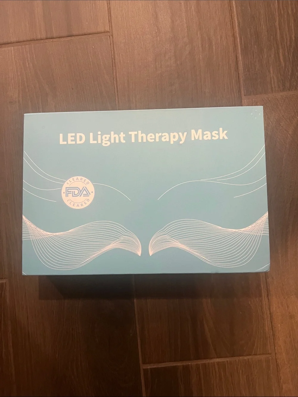 Black LED Facial Mask for Skincare Therapy